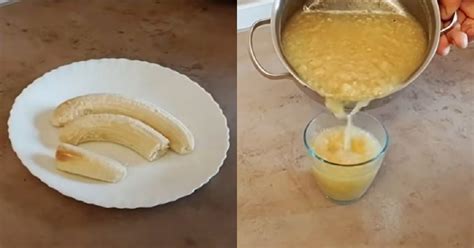 Banánový sirup s medem